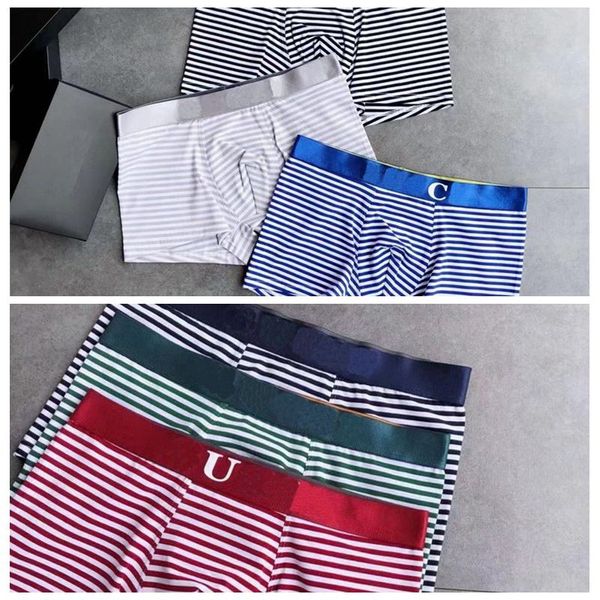 classic letter men underpants red green striped boxer shorts fashion men's briefs cotton short underwear male home brief, Black;white
classic letter men underpants red green striped boxer shorts fashion men's briefs cotton short underwear male home brief, Black;white