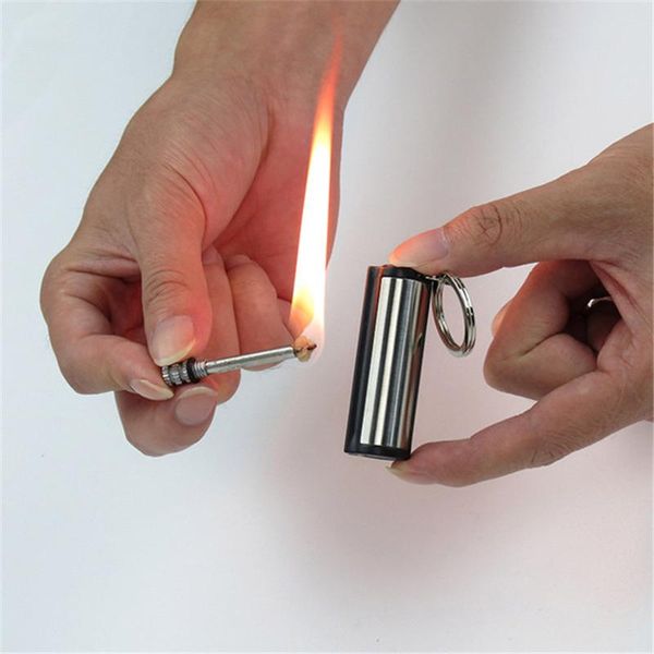 hooks & rails fashion lighter silver color key chain outdoor waterproof portable bottle keychain with containing cotton core
hooks & rails fashion lighter silver color key chain outdoor waterproof portable bottle keychain with containing cotton core