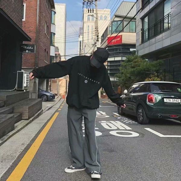 men's pants 2021 high-end brand summer thin high street trousers stretch straight casual loose korean, Black
men's pants 2021 high-end brand summer thin high street trousers stretch straight casual loose korean, Black