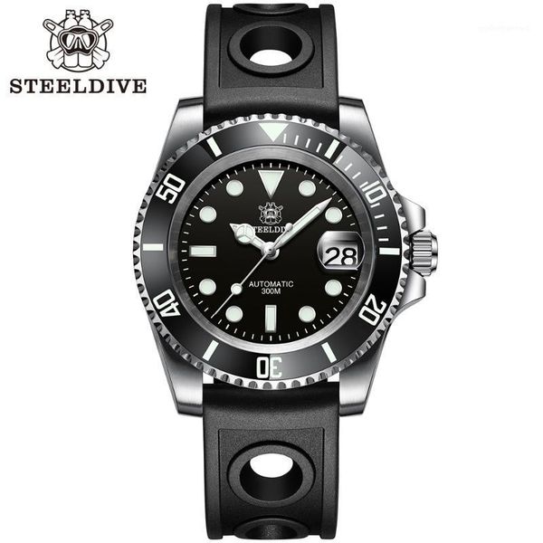 men's automatic watches luxury dive stainless steel mechanical wristwatch 300m waterproof bgw9 luminous watch wristwatches, Slivery;brown
men's automatic watches luxury dive stainless steel mechanical wristwatch 300m waterproof bgw9 luminous watch wristwatches, Slivery;brown