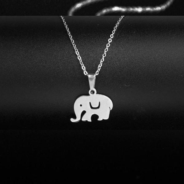 pendant necklaces yungqi elephants good luck pendants stainless steel animal charms choker women men fashion jewelry friendship gift, Silver
pendant necklaces yungqi elephants good luck pendants stainless steel animal charms choker women men fashion jewelry friendship gift, Silver