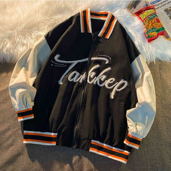 women's jackets carta bordado mulher jaqueta japonesa uniforme de beisebol casaco feminino solto casual all-match casal roupas fabp, Black;brown
women's jackets carta bordado mulher jaqueta japonesa uniforme de beisebol casaco feminino solto casual all-match casal roupas fabp, Black;brown