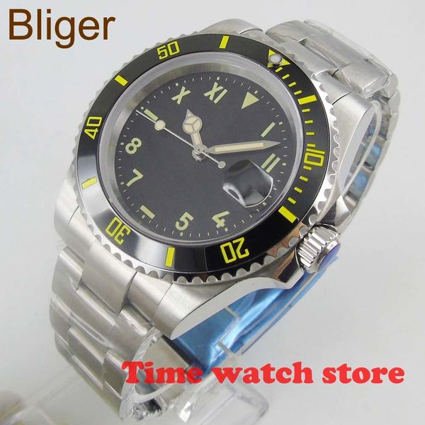 bliger 40 mm automatic miyota polar warehouses men waterproof steels black stripe iron plate yellow light-emitting date sapphire glass 506, Slivery;brown
bliger 40 mm automatic miyota polar warehouses men waterproof steels black stripe iron plate yellow light-emitting date sapphire glass 506, Slivery;brown