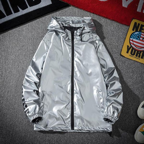 #0586 silver gold blue black gray shinny high street jackets men harajuku hip hop jacket hooded coats punk plus size 5xl men's, Black;brown
#0586 silver gold blue black gray shinny high street jackets men harajuku hip hop jacket hooded coats punk plus size 5xl men's, Black;brown