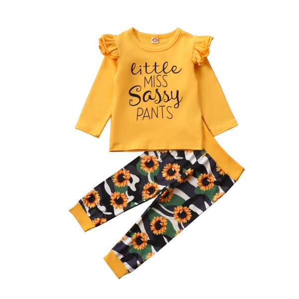 baby girls 6m-4y infant toddler kid girls flower clothes set autumn spring long sleeve letter camo sunflower pants outfits, White
baby girls 6m-4y infant toddler kid girls flower clothes set autumn spring long sleeve letter camo sunflower pants outfits, White