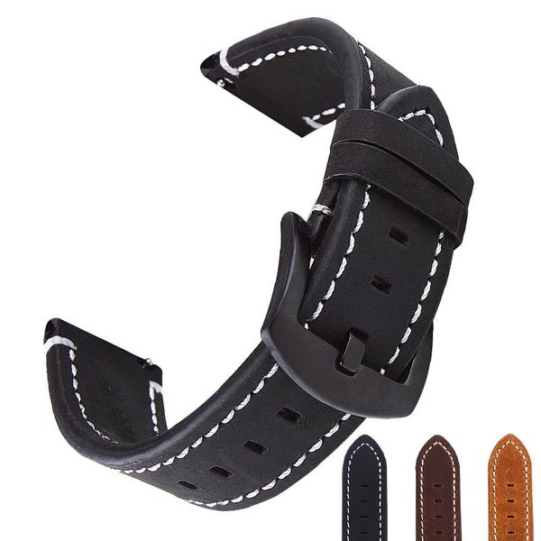 watch bands vintage leather watchband material wristband strap 18mm 20mm 22mm 24mm with silver stainless steel buckle accessories, Black;brown
watch bands vintage leather watchband material wristband strap 18mm 20mm 22mm 24mm with silver stainless steel buckle accessories, Black;brown