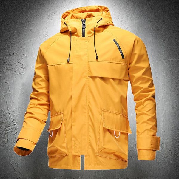 men's jackets spring autumn windbreaker jacket waterproof hooded coat loose type outwear work japanese style fashion, Black;brown
men's jackets spring autumn windbreaker jacket waterproof hooded coat loose type outwear work japanese style fashion, Black;brown