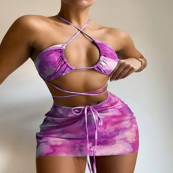 one-piece suits print tie dye bandeau bikini 2022 swimwear women skirts 3 pieces set halter string swimsuit high cut bathing suit
one-piece suits print tie dye bandeau bikini 2022 swimwear women skirts 3 pieces set halter string swimsuit high cut bathing suit