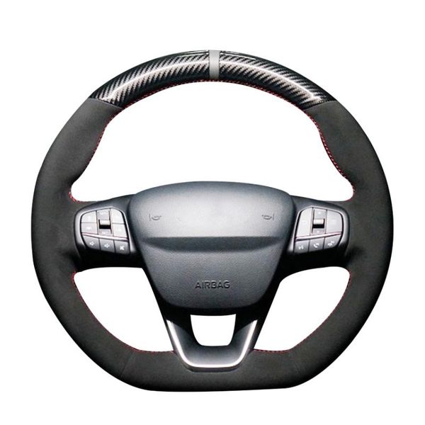 steering wheel covers for focus st-line fiesta 2021-2021 st carbon fiber cover car accessories
steering wheel covers for focus st-line fiesta 2021-2021 st carbon fiber cover car accessories