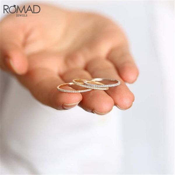 wedding rings romad gold color dainty thin finger for women girls cubic zirconia band ring jewelry delicate cz crystal r50, Slivery;golden
wedding rings romad gold color dainty thin finger for women girls cubic zirconia band ring jewelry delicate cz crystal r50, Slivery;golden