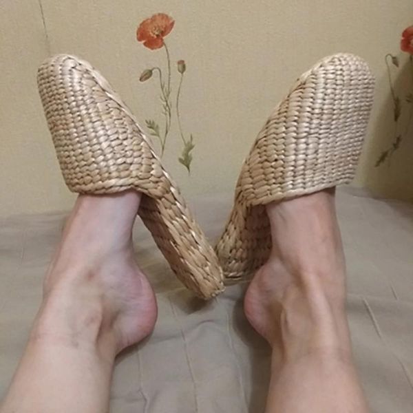 slippers 2021 jarycorn handmade chinese sandals summer home shoes couple ms. men's straw, Black
slippers 2021 jarycorn handmade chinese sandals summer home shoes couple ms. men's straw, Black
