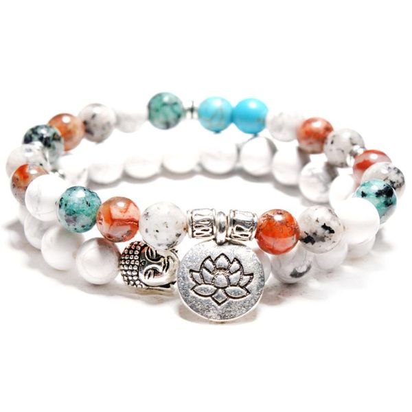 2pcs fashion buddha head yoga lotus pendant natural stone beads bracelet for men or women beaded bracelets wholesale beaded, strands, Black
2pcs fashion buddha head yoga lotus pendant natural stone beads bracelet for men or women beaded bracelets wholesale beaded, strands, Black