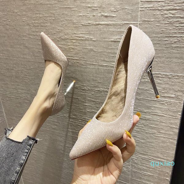 dress shoes super high heels pointed toe stiletto wedding luxury banquet shallow mouth single women's, Black
dress shoes super high heels pointed toe stiletto wedding luxury banquet shallow mouth single women's, Black