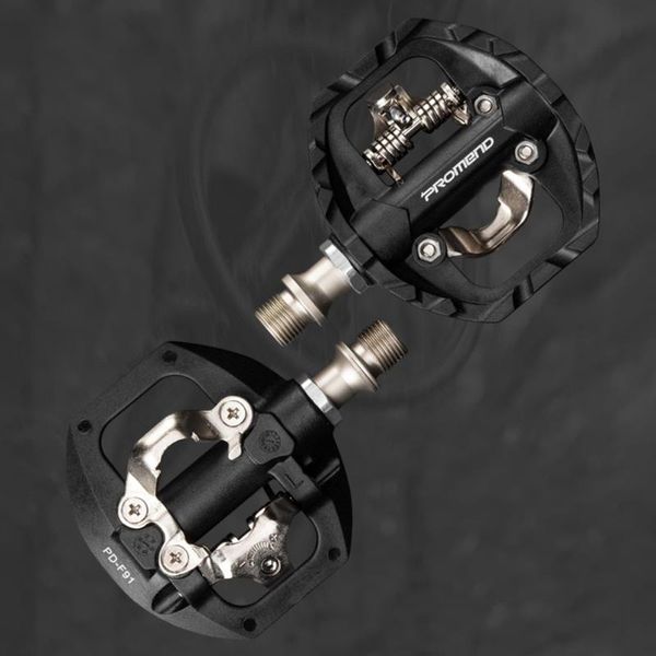 bike pedals 1pair mountain single side flat/spd self-locking and spd bearing flat lock shoe pedal cleats concave stable platform
bike pedals 1pair mountain single side flat/spd self-locking and spd bearing flat lock shoe pedal cleats concave stable platform