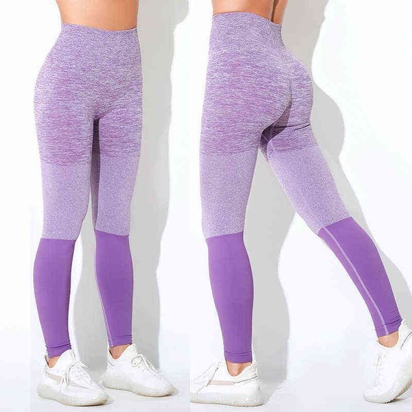 knit seamless leggings for fitness wear women sportwear patchwork colour high waist yoga pants ladies gym clothing sport tights, Black
knit seamless leggings for fitness wear women sportwear patchwork colour high waist yoga pants ladies gym clothing sport tights, Black