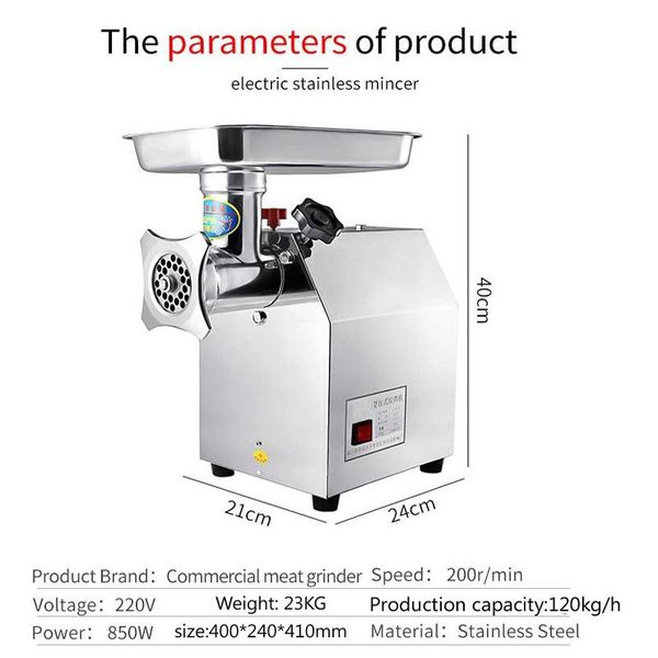 meat grinders electric mincer machine multifunction grinder with knife parts sausage maker
meat grinders electric mincer machine multifunction grinder with knife parts sausage maker