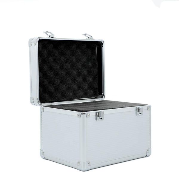 tool organizers 270x200x200mm aluminum toolbox portable instrument box storage case with sponge lining handheld impact resistant
tool organizers 270x200x200mm aluminum toolbox portable instrument box storage case with sponge lining handheld impact resistant