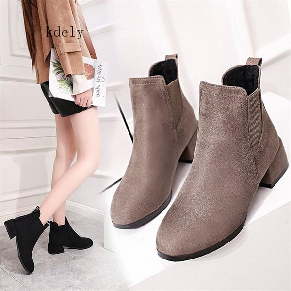 boots genuine leather ankle for women high heel pointed toe 2021 winter fashion shoes woman botas mujer botte femme, Black 
boots genuine leather ankle for women high heel pointed toe 2021 winter fashion shoes woman botas mujer botte femme, Black