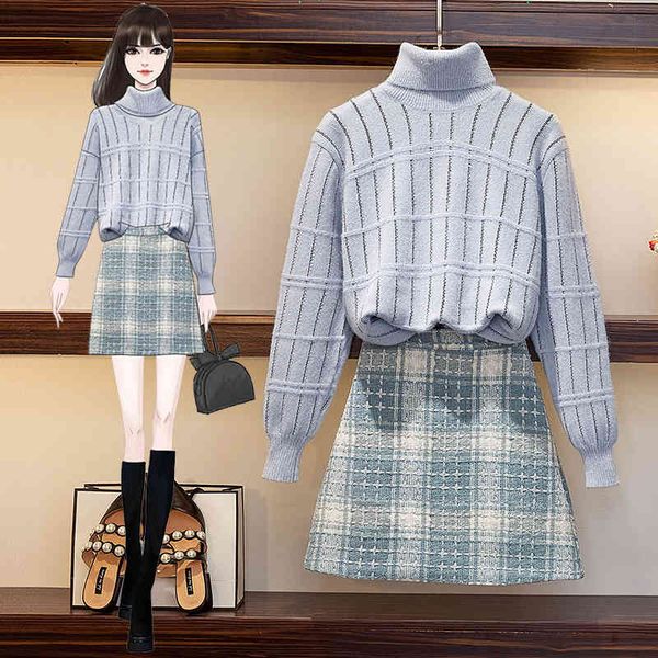 two piece dress ichoix autumn female 2 buns define s s-xl thick turtleneck high sweater knitted-out chess short set of two pieces cri3, White
two piece dress ichoix autumn female 2 buns define s s-xl thick turtleneck high sweater knitted-out chess short set of two pieces cri3, White