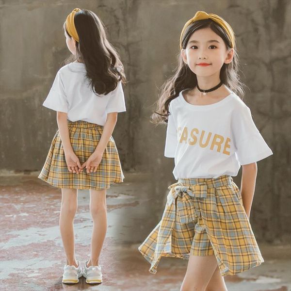 summer teenager girls clothes tracksuits letter leisure t shirt bow skirt pants kids 5 6 7 8 9 10 11, White
summer teenager girls clothes tracksuits letter leisure t shirt bow skirt pants kids 5 6 7 8 9 10 11, White