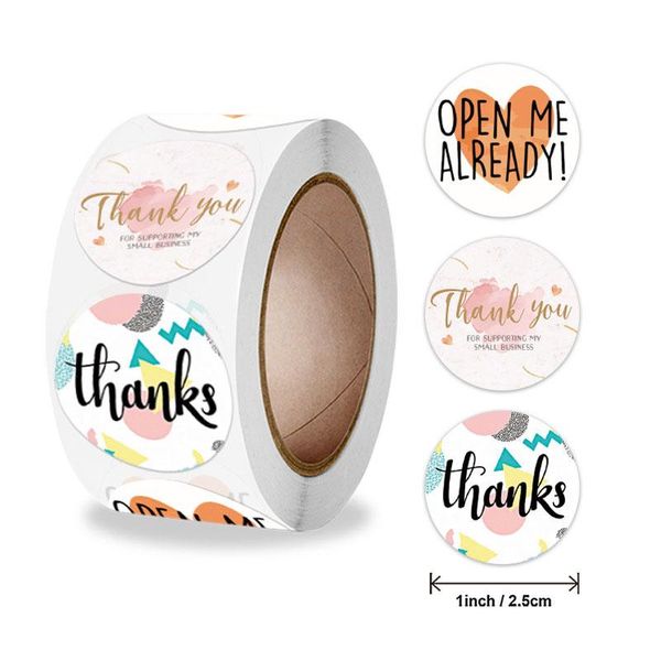 gift wrap qiduo 500pcs packaging stickers thank you for handmade seal labels 1inch birthday party offer stationery sticker
gift wrap qiduo 500pcs packaging stickers thank you for handmade seal labels 1inch birthday party offer stationery sticker