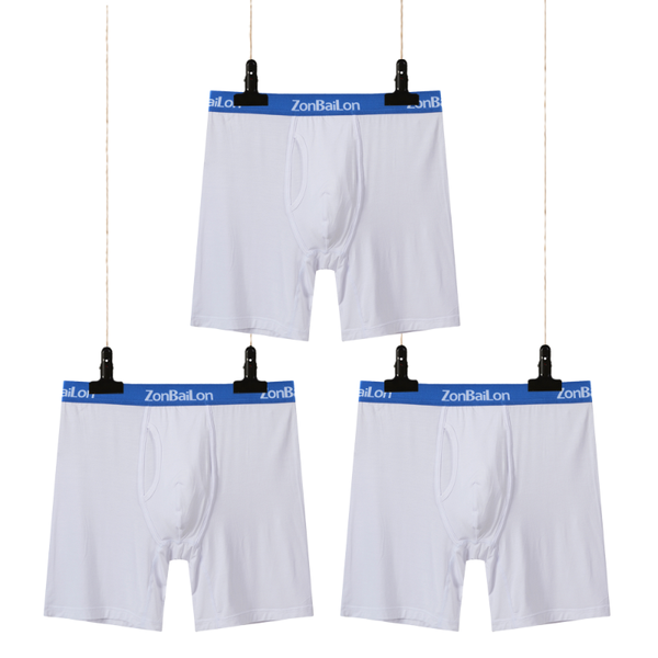 underpants men underwear men's boxer briefs long leg bamboo fiber soft comfortable male panties solid color, Black;white
underpants men underwear men's boxer briefs long leg bamboo fiber soft comfortable male panties solid color, Black;white