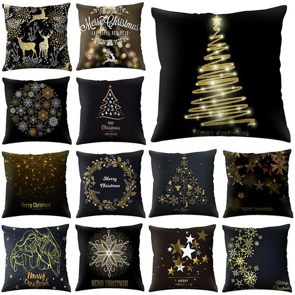 * 45 cm christmas theme golden elk black pillowcase printed polyester pillow case home office sofa waist cushion cover gift cushion/decorati
* 45 cm christmas theme golden elk black pillowcase printed polyester pillow case home office sofa waist cushion cover gift cushion/decorati