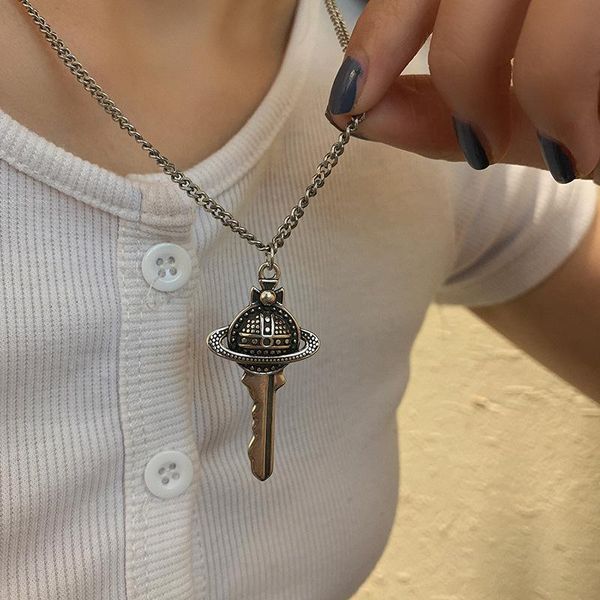 sterling zilveren ketting voor vrouwen star universe sleutel koreaanse retro hip-hop sieraden groothandel chains, Silver
sterling zilveren ketting voor vrouwen star universe sleutel koreaanse retro hip-hop sieraden groothandel chains, Silver
