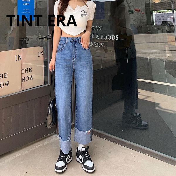 women's jeans tint era korean fashion fall 2021 straight feminino femme woman washed all-match high waist loose pants y2k denim, Blue
women's jeans tint era korean fashion fall 2021 straight feminino femme woman washed all-match high waist loose pants y2k denim, Blue