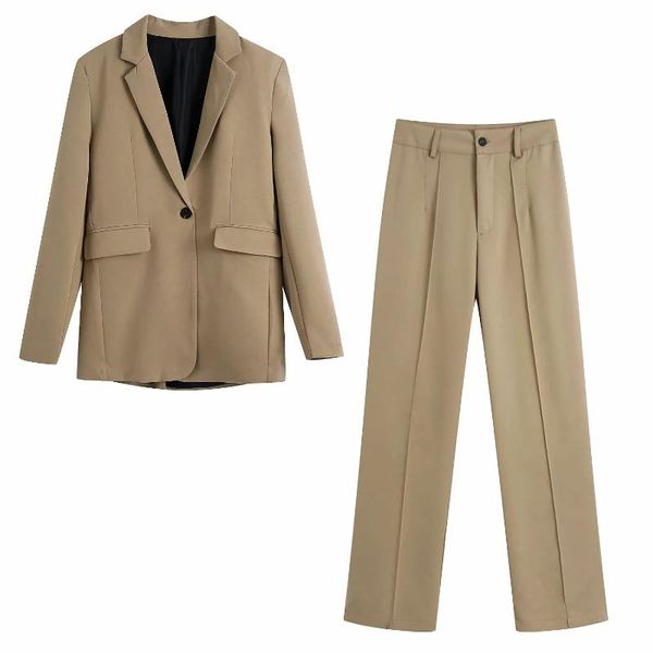 women's two piece pants elegant blazer pant 2 set women single button blazer+high wasit casual suit, White
women's two piece pants elegant blazer pant 2 set women single button blazer+high wasit casual suit, White