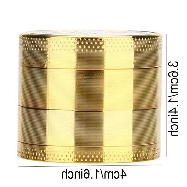 party favor 20pcs/lot 40mm zinc alloy grinder 4 layers smoking metal grinders cigarette manual abrasive tools
party favor 20pcs/lot 40mm zinc alloy grinder 4 layers smoking metal grinders cigarette manual abrasive tools