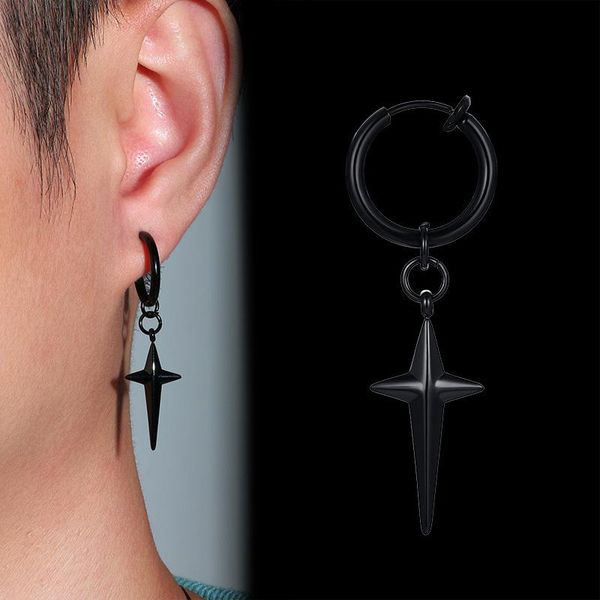 hoop & huggie men's 1 piece stylish conical spike shaped earrings,rock punk geometric ear jewelry with spring clip, Golden;silver
hoop & huggie men's 1 piece stylish conical spike shaped earrings,rock punk geometric ear jewelry with spring clip, Golden;silver