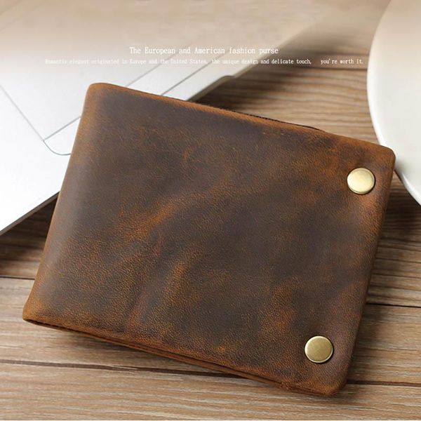 men's genuine leather trifold wallet wowen natural zipper short purse card holder change coin male clutch wallets, Red;black
men's genuine leather trifold wallet wowen natural zipper short purse card holder change coin male clutch wallets, Red;black