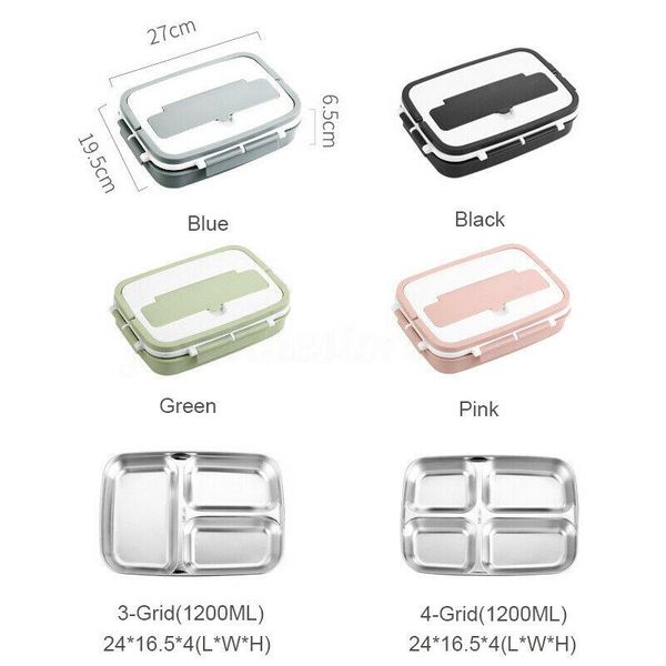 dinnerware sets 304 stainless steel lunch box japanese style compartment bento kitchen leakproof container
dinnerware sets 304 stainless steel lunch box japanese style compartment bento kitchen leakproof container