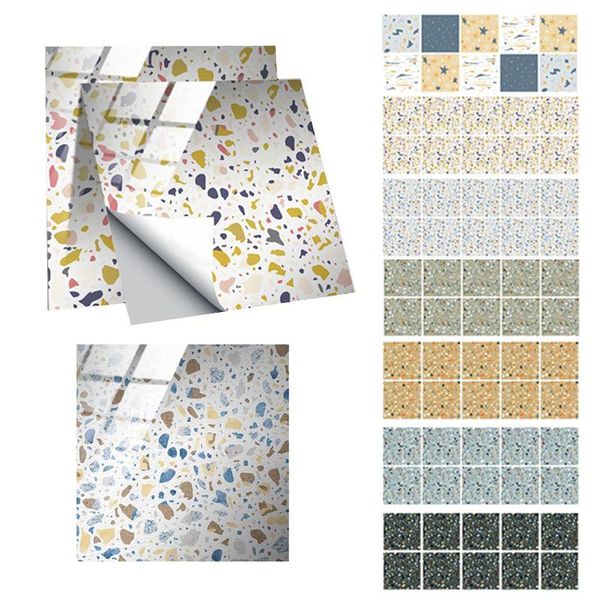 window stickers 10pcs terrazzo diy waterproof self adhesive tile wall crystal films house furniture renovation decals kitchen
window stickers 10pcs terrazzo diy waterproof self adhesive tile wall crystal films house furniture renovation decals kitchen