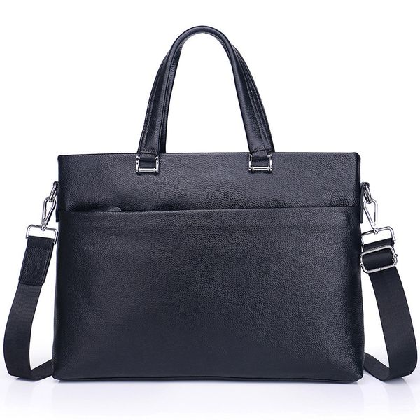 briefcase leather men's shoulder bag leather busins 14 inch lapbag
briefcase leather men's shoulder bag leather busins 14 inch lapbag