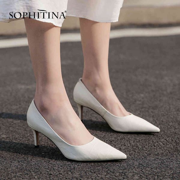 sophitina office concise women' s pumps cow leather alligator pattern elegant shoes comfortable fashion pumps so442 210513, Black
sophitina office concise women' s pumps cow leather alligator pattern elegant shoes comfortable fashion pumps so442 210513, Black