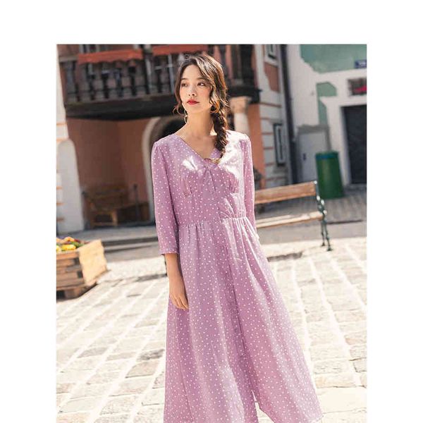 dress spring autumn temperament v-neck nipped waist wave point a-line elegant fairy dress u8z2, Black;gray
dress spring autumn temperament v-neck nipped waist wave point a-line elegant fairy dress u8z2, Black;gray