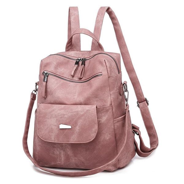 women pu leather backpacks female solid high-capacity fashion backpack for girls school bag back pack
women pu leather backpacks female solid high-capacity fashion backpack for girls school bag back pack