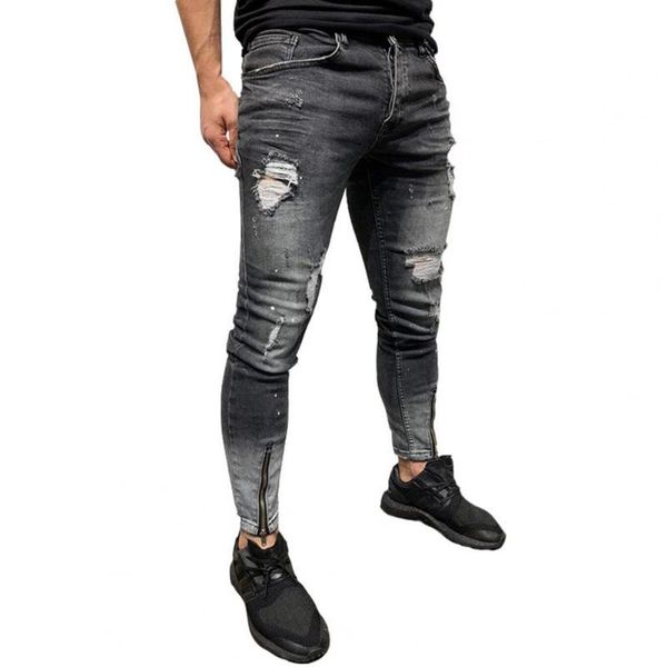 men's jeans broken hole pencil slim men trousers casual thin denim pants classic cowboys young man jogging 3xl, Blue
men's jeans broken hole pencil slim men trousers casual thin denim pants classic cowboys young man jogging 3xl, Blue