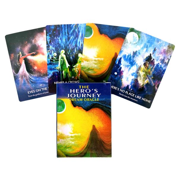 new tarot cards the hero's journey dream oracle card and pdf guidance divination deck entertainment parties board 52pcs/box
new tarot cards the hero's journey dream oracle card and pdf guidance divination deck entertainment parties board 52pcs/box