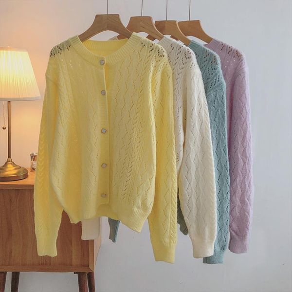 women's knits & tees fashion women early spring wear 2021 sweaters hollow out design see throough long sleeve solid color casual loose, White
women's knits & tees fashion women early spring wear 2021 sweaters hollow out design see throough long sleeve solid color casual loose, White