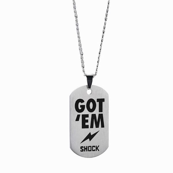chains stainless steel military dog tag men punk rock pendant necklace human marine corps jewelry gift for him with chain, Silver
chains stainless steel military dog tag men punk rock pendant necklace human marine corps jewelry gift for him with chain, Silver