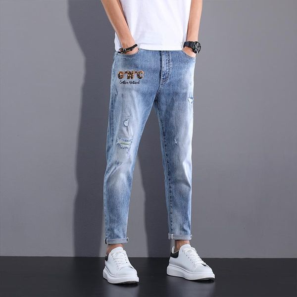 casual cool 2021 men's pants trousers baggy jeans for men stretch slim denim jean man, Blue
casual cool 2021 men's pants trousers baggy jeans for men stretch slim denim jean man, Blue