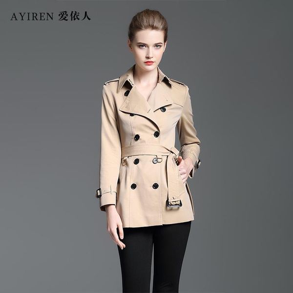women's wool & blends windbreaker female 2021 spring british wind double-bread suit collar small child short slim jacket, Black
women's wool & blends windbreaker female 2021 spring british wind double-bread suit collar small child short slim jacket, Black