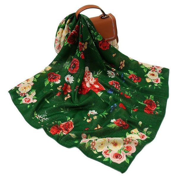 scarves 70*70cm floral printed square scarf neckerchief women handkerchief female head bandana small neck muffler hijab lady girl, Blue;gray
scarves 70*70cm floral printed square scarf neckerchief women handkerchief female head bandana small neck muffler hijab lady girl, Blue;gray