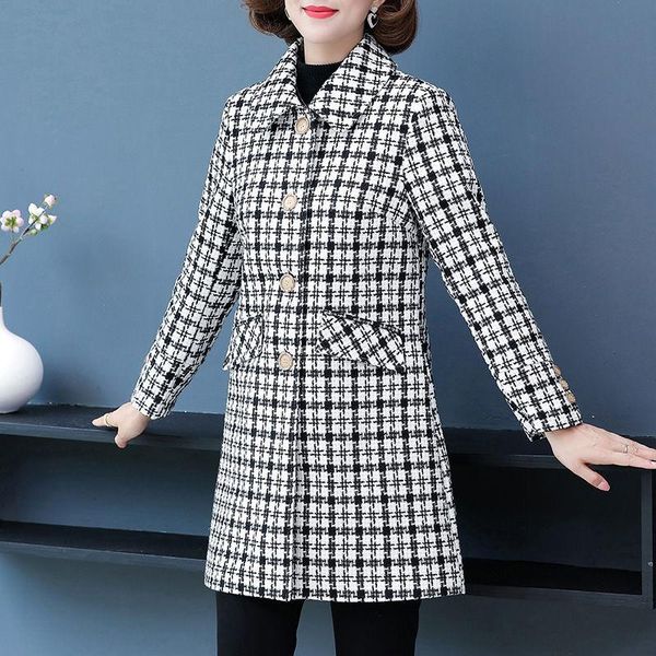 women's wool & blends coat women arrival fashion turn down collar outerwear female short thickening fall overcoat trench y653, Black
women's wool & blends coat women arrival fashion turn down collar outerwear female short thickening fall overcoat trench y653, Black