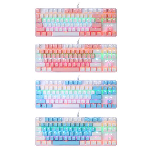 keyboards k100 gaming keyboard usb wired 87 keys 4 colors blue switch gamer mechanical for pc computer desktop
keyboards k100 gaming keyboard usb wired 87 keys 4 colors blue switch gamer mechanical for pc computer desktop