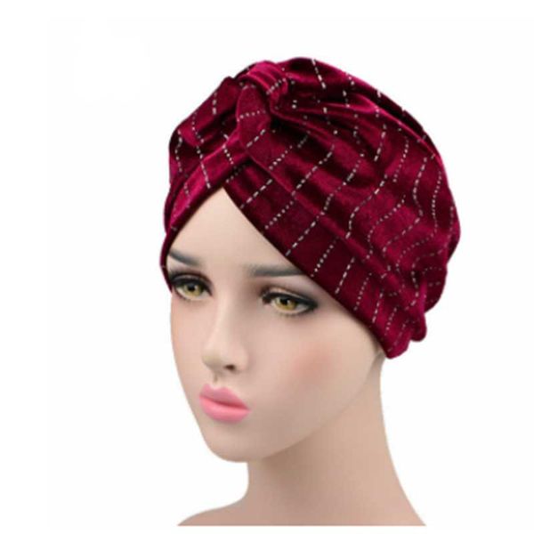 luxury women velvet turban sparkly striped muslim hat bandanas chemo headwear headband hair accessories turbante beanie/skull caps, Blue;gray
luxury women velvet turban sparkly striped muslim hat bandanas chemo headwear headband hair accessories turbante beanie/skull caps, Blue;gray