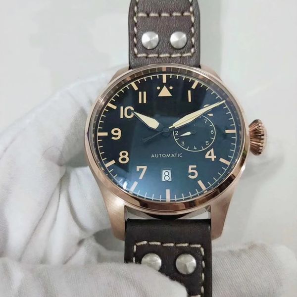 classic new mens watch automatic mechanical big pilot le petit prince 7 day power reserve brown cow leather rose gold black watches, Slivery;brown
classic new mens watch automatic mechanical big pilot le petit prince 7 day power reserve brown cow leather rose gold black watches, Slivery;brown